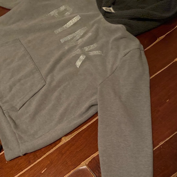 PINK fleece pullover hoodie - Picture 2 of 10